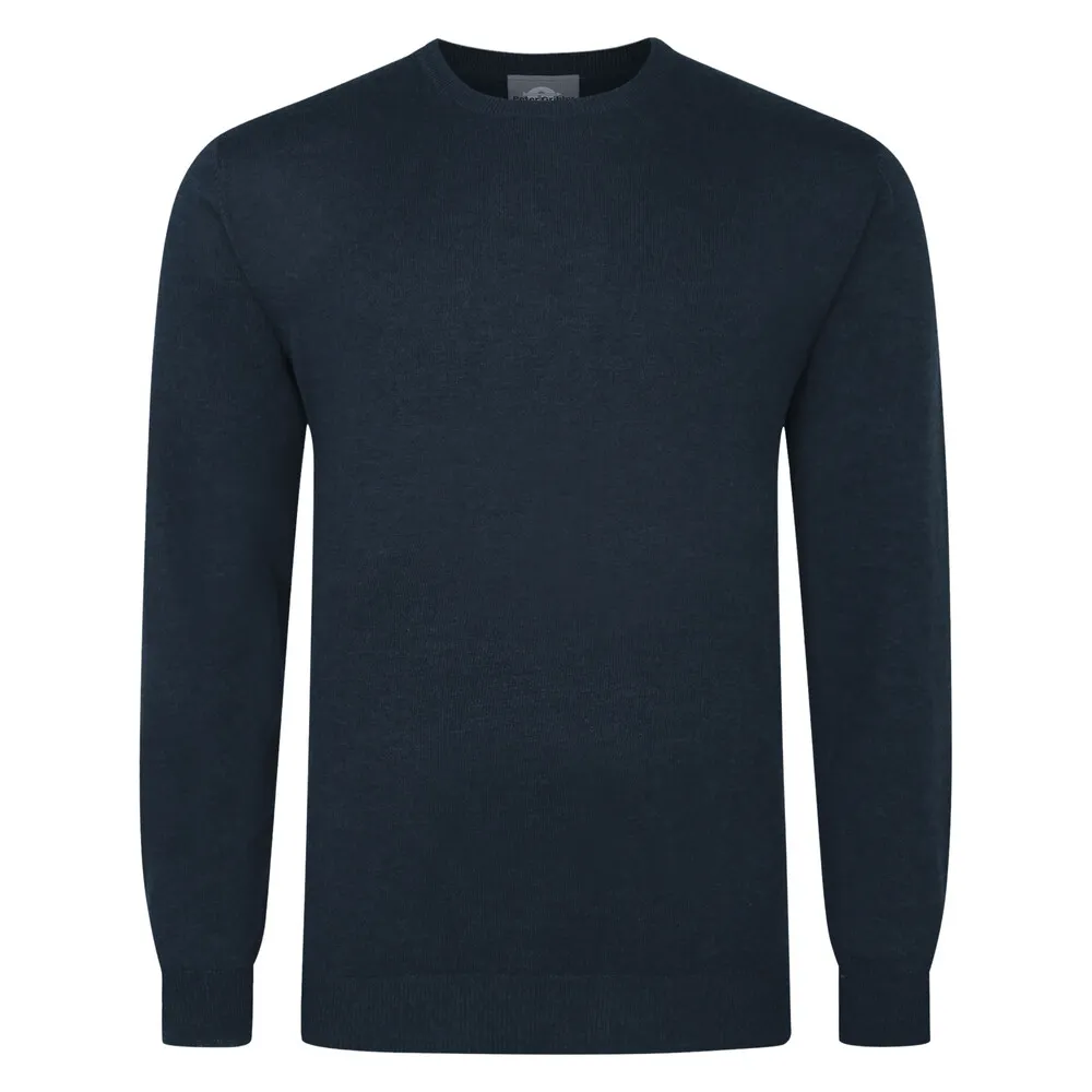 100% Lambswool Plain Crew Neck Jumper