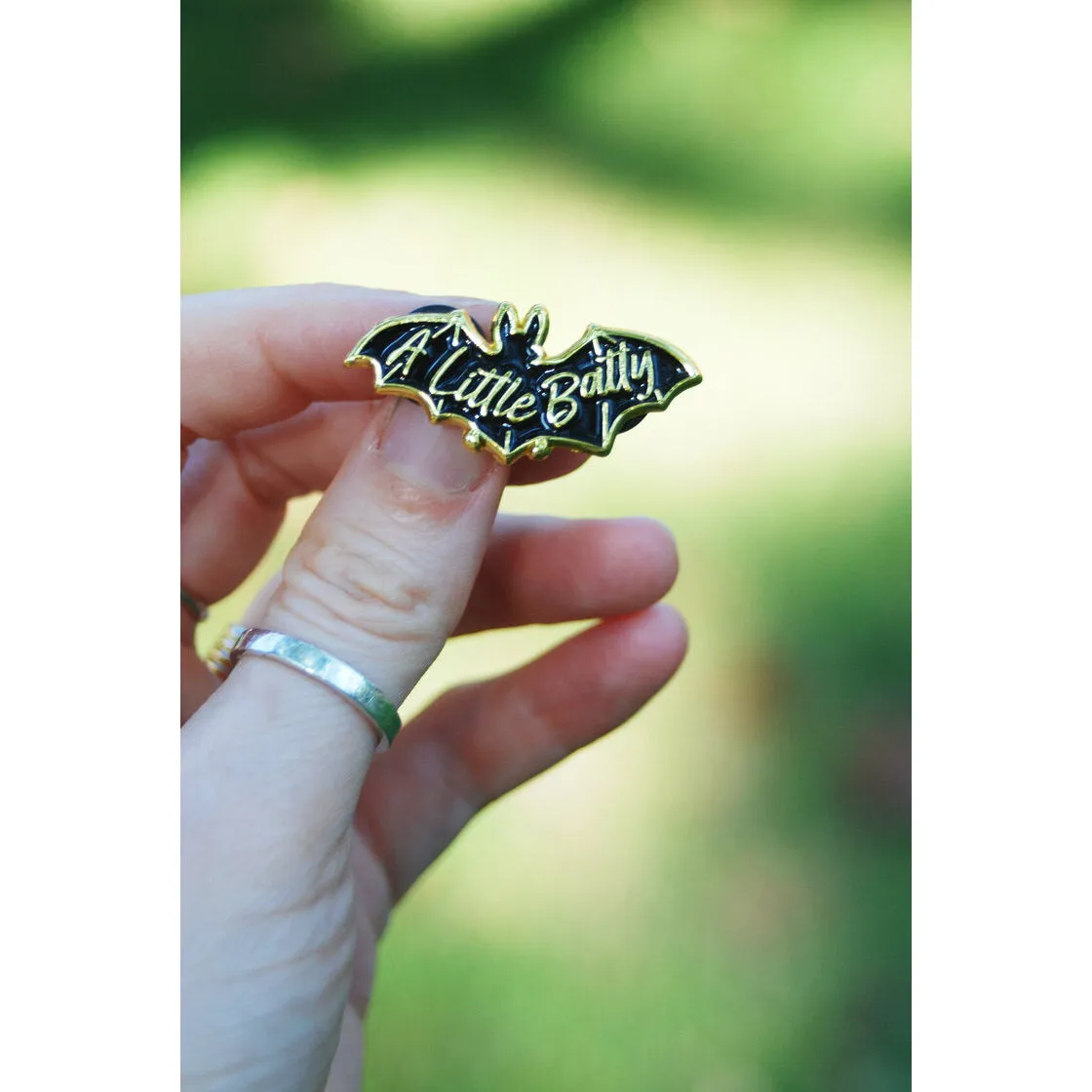 A Little Batty Bat Lapel Pin