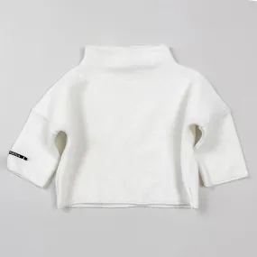 Album Di Famiglia Baby Frankie Sweater Milk White