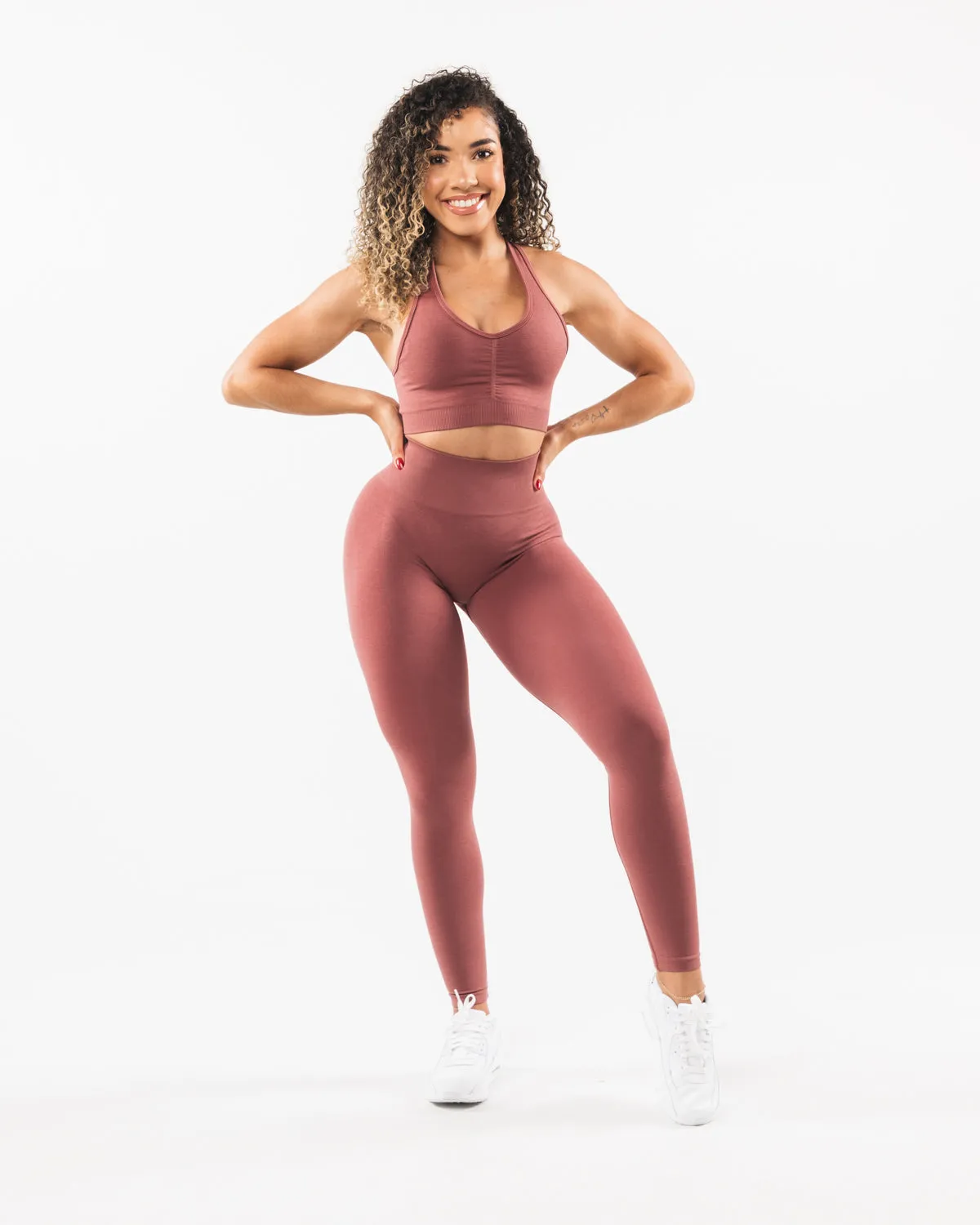 Amplify Legging - Rose