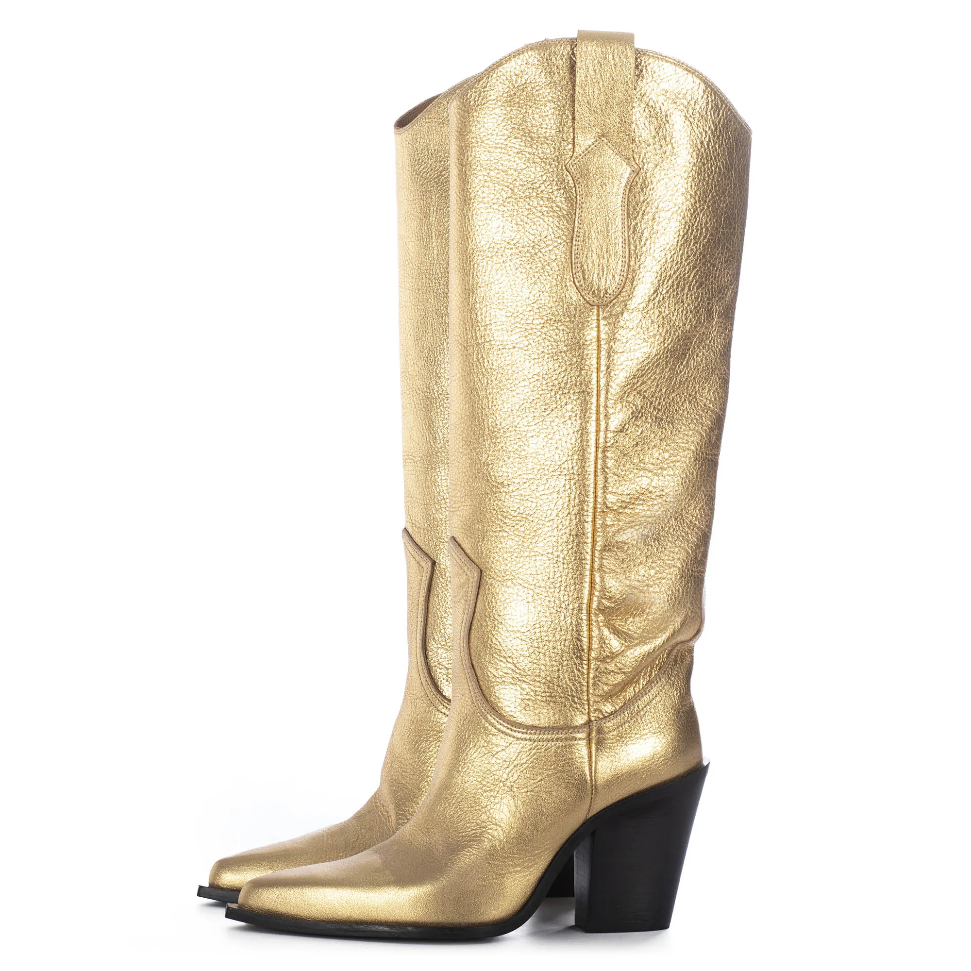 ANA GALAXY GOLD TALL BOOTS