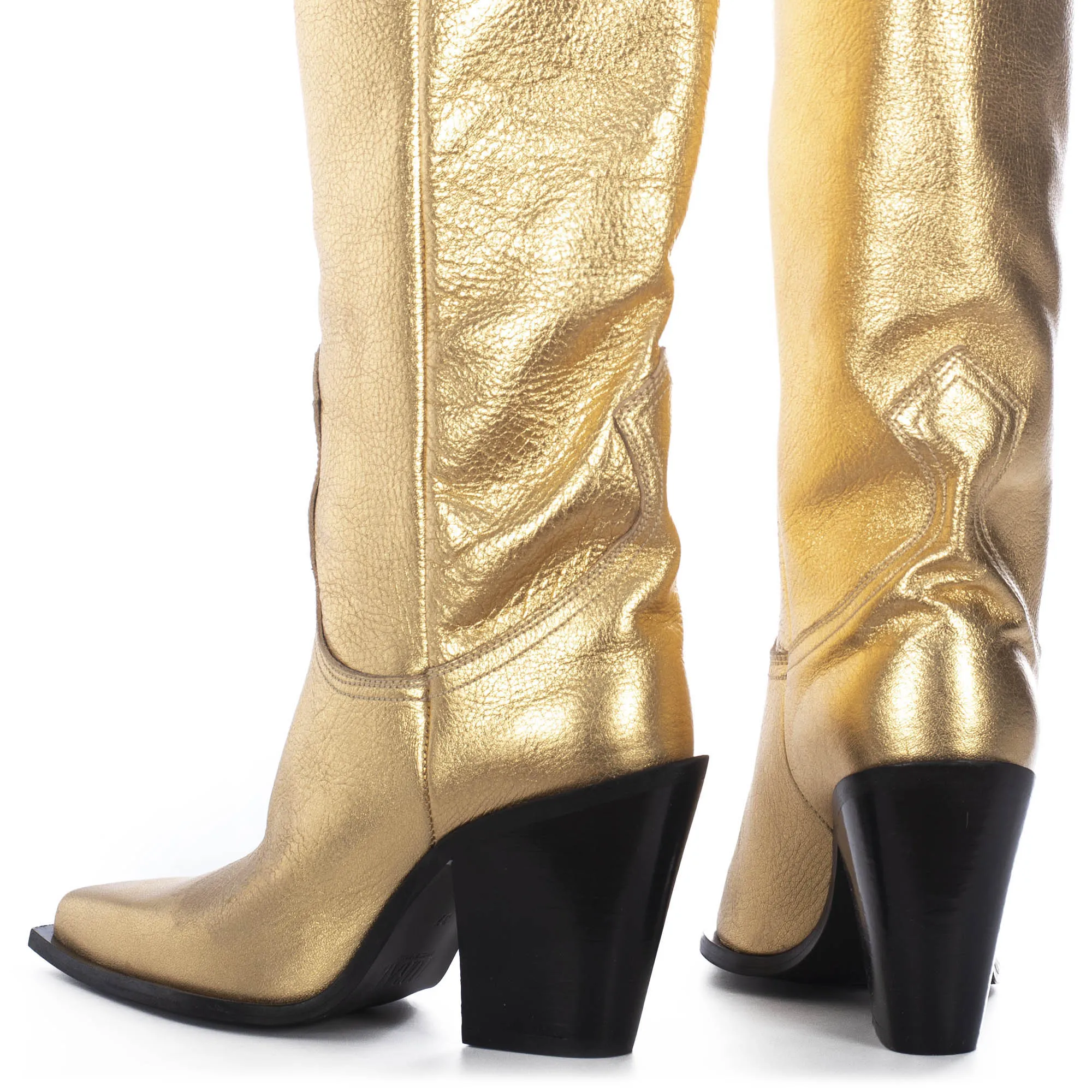 ANA GALAXY GOLD TALL BOOTS