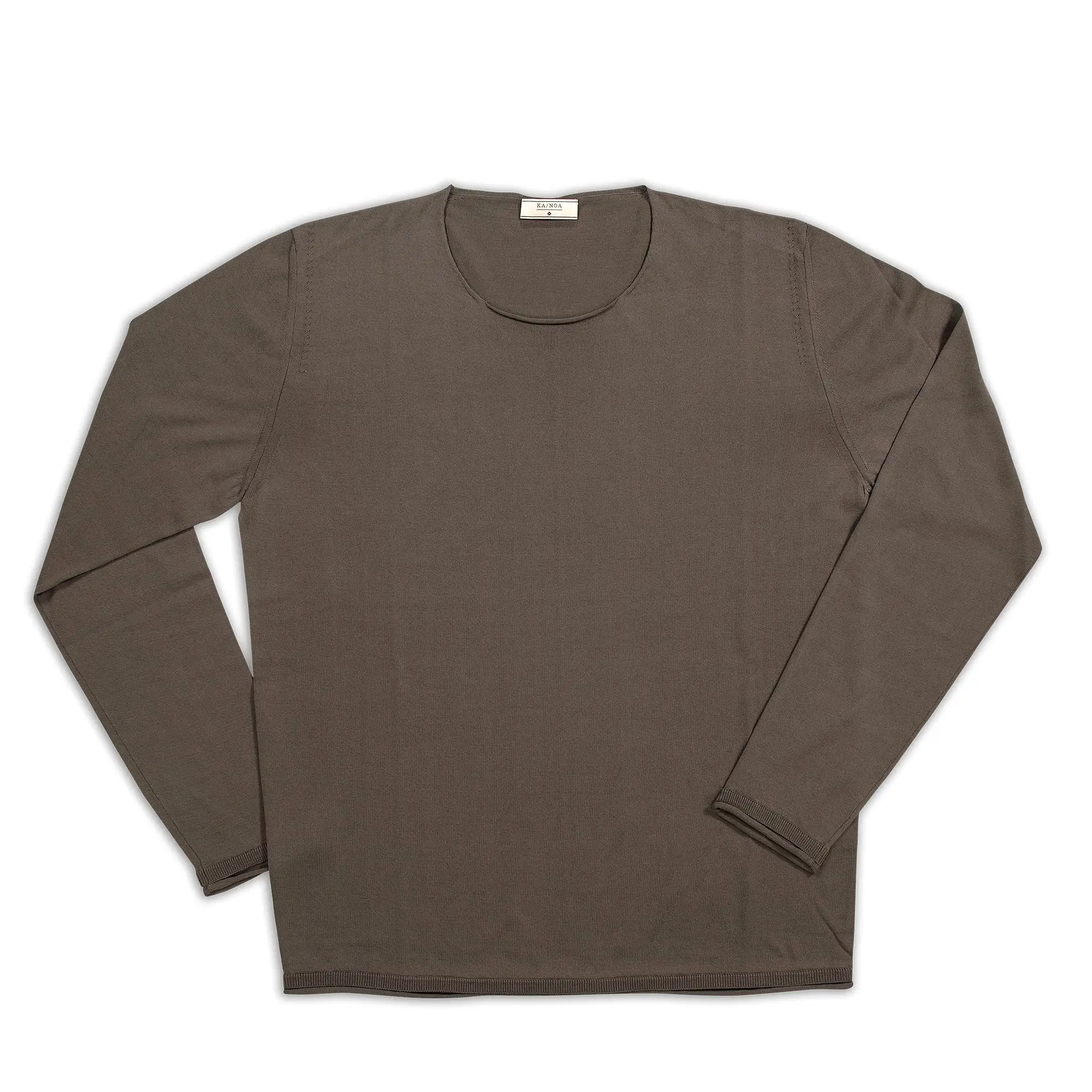 Andreieu crew-neck jumper Compact Cotton