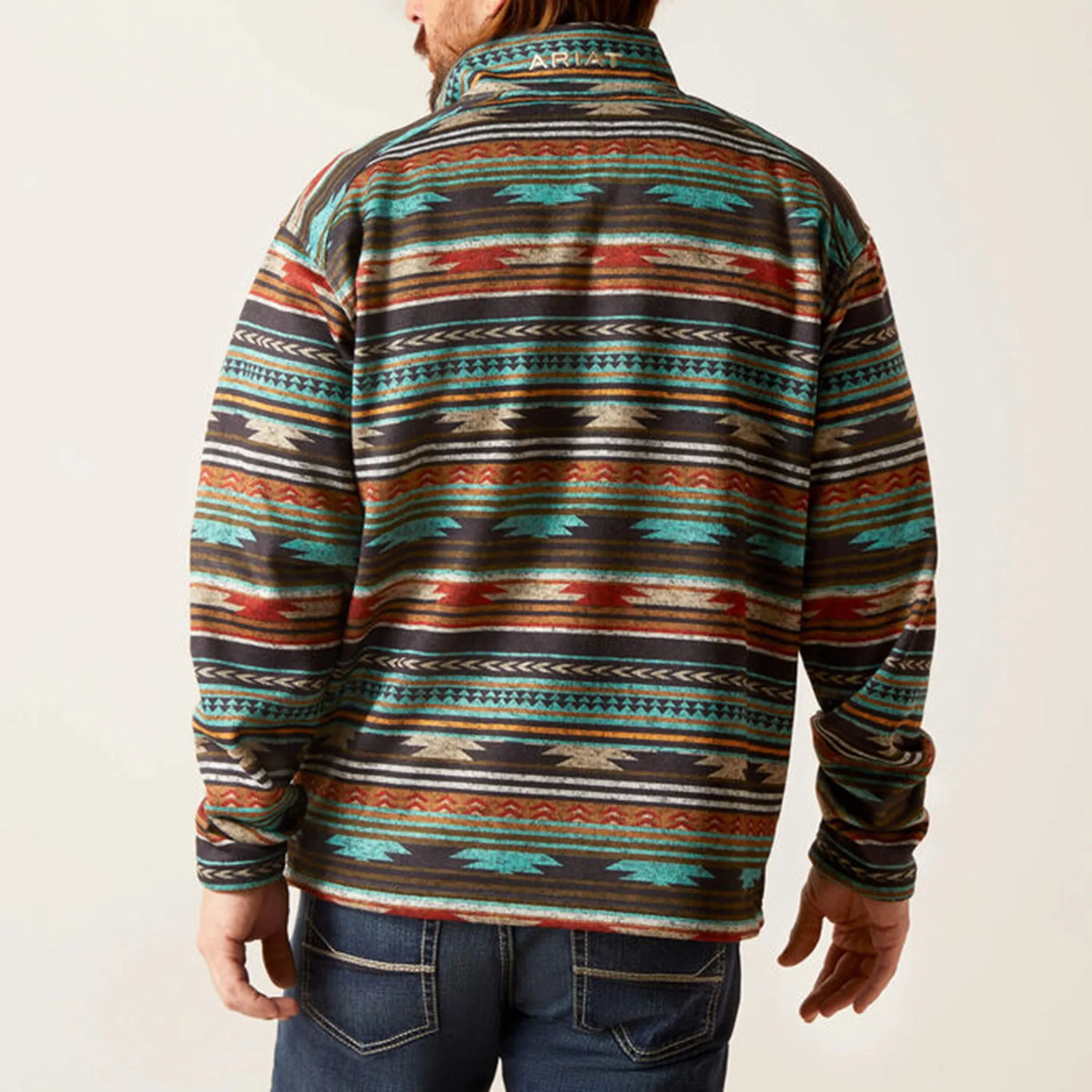 Ariat Men's Multi Aztec 1/4 Zip