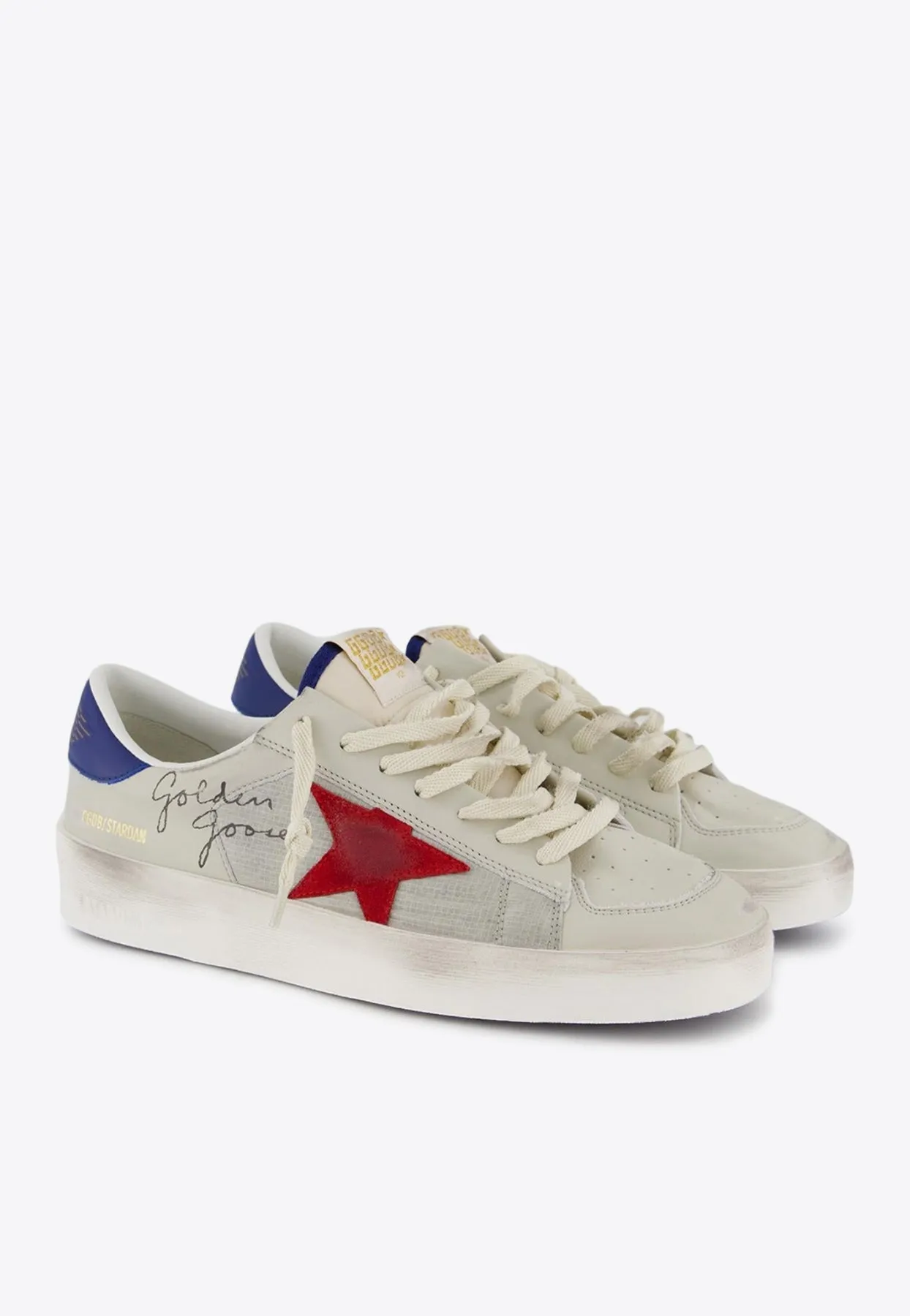 Ball Star Leather Low-Top Sneakers