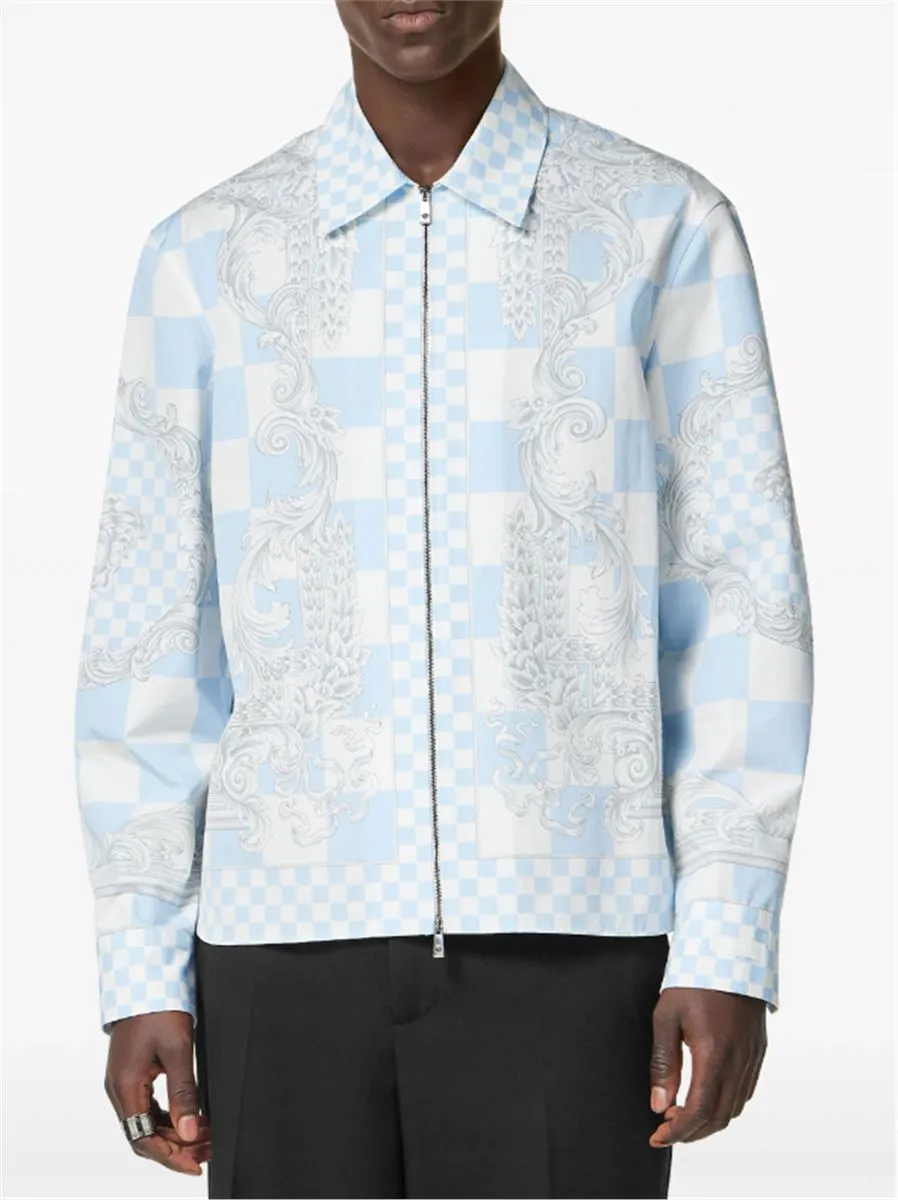 BAROCCO-PRINT SHIRT JACKET