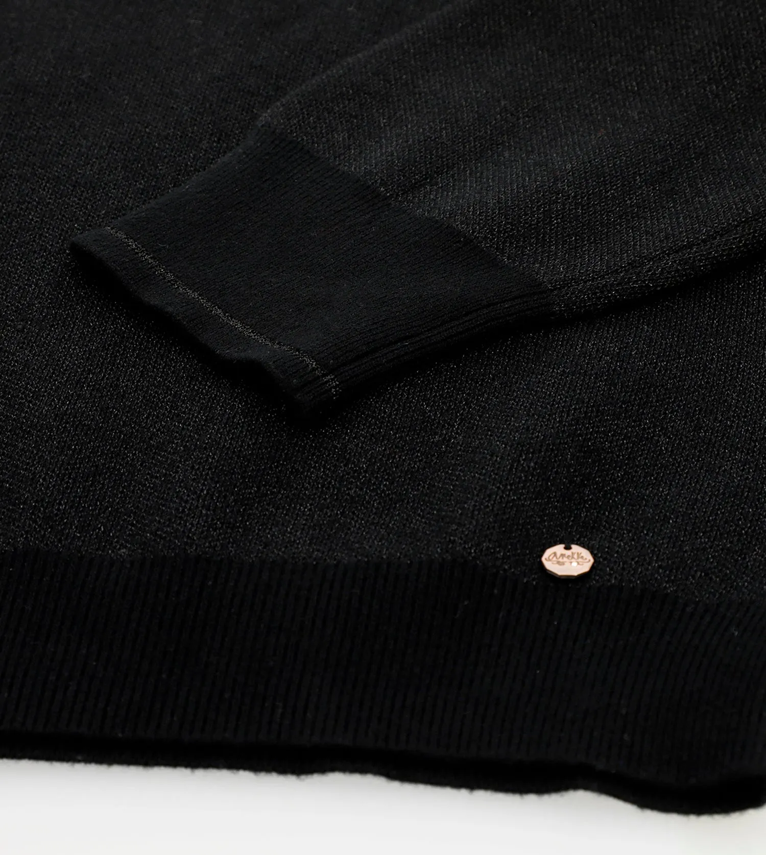 Black Contemporary Sweater