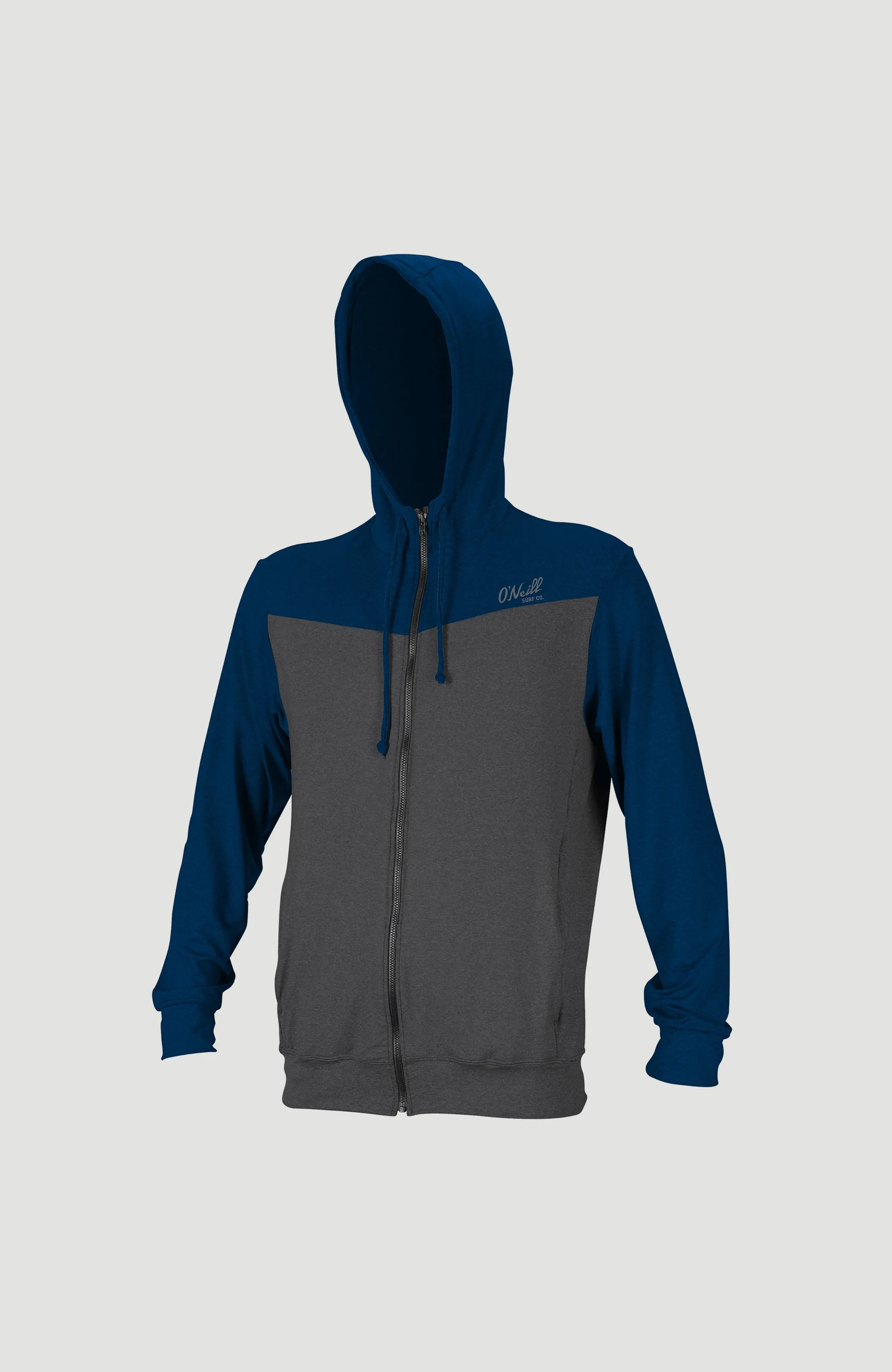 Blueprint Full Zip Sun Hoodie | SMOKE/DEEP SEA