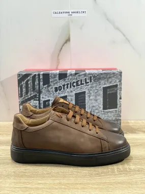 Botticcelli scarpa uomo icon sneaker in pelle Sigaro made in italy lux