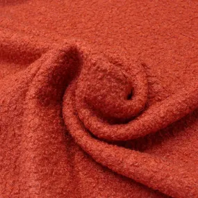 Boucle Coating Fabric - Orange