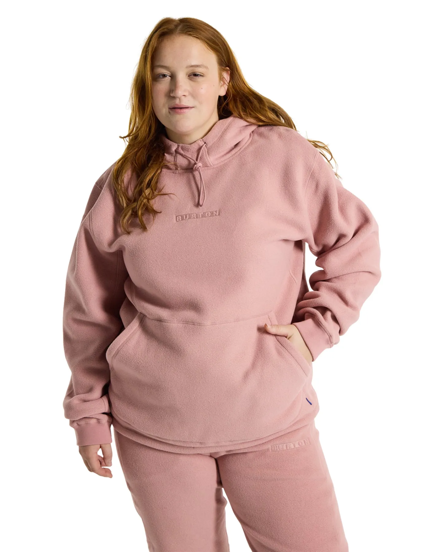 Burton Cinder Hooded Pullover - Powder Blush