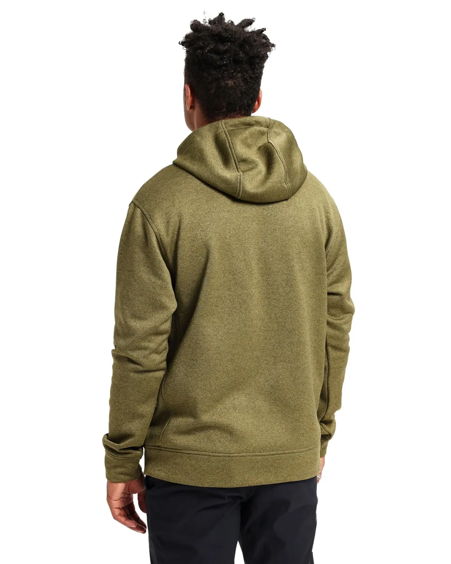 Burton Men's Oak Pullover Hoodie - Martini Olive Heather