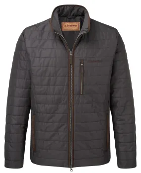 Carron Quilted Jacket                             Charcoal