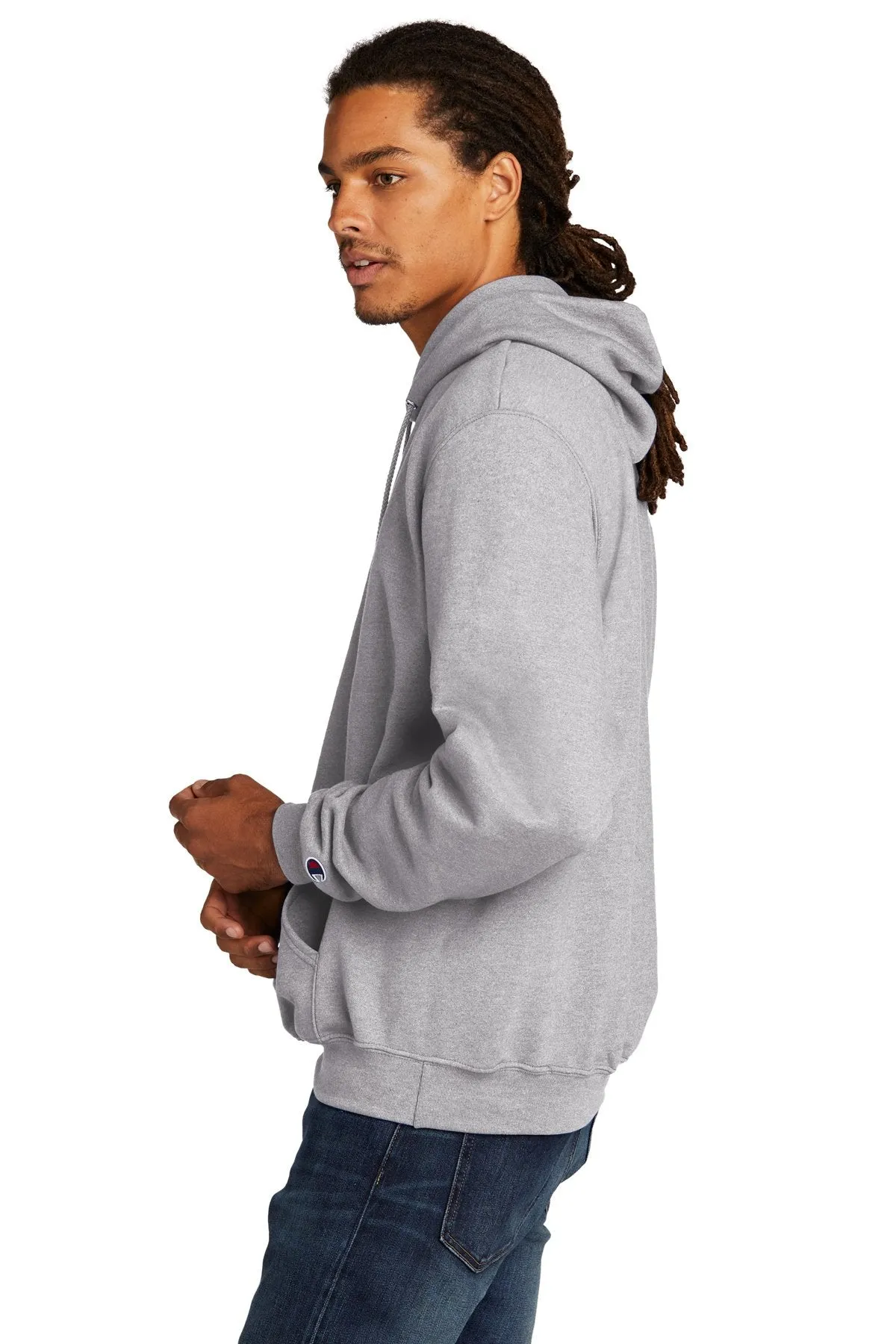 Champion Eco Fleece Pullover Hoodie S700 Light Steel