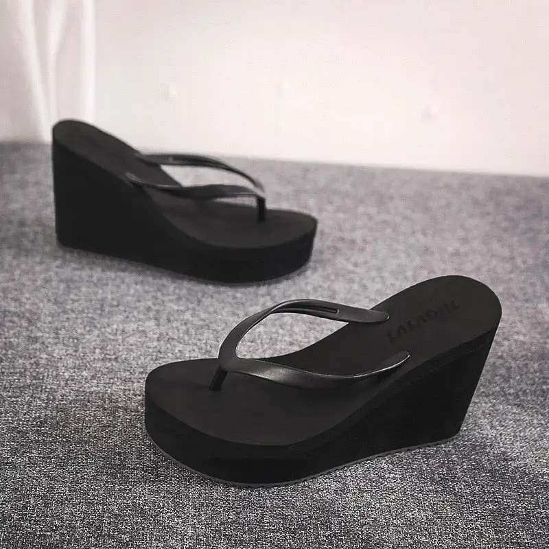 Comfort Summer Women Wedge Platform Slippers Shoes