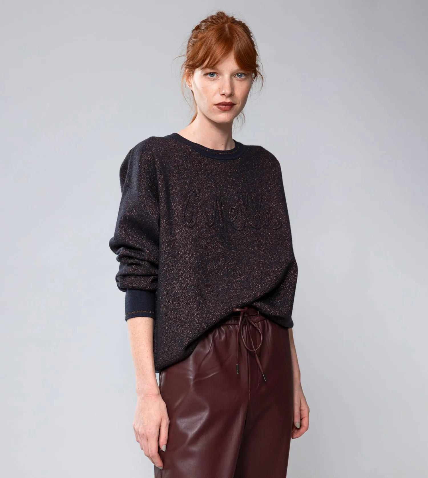 Copper Contemporary Sweater