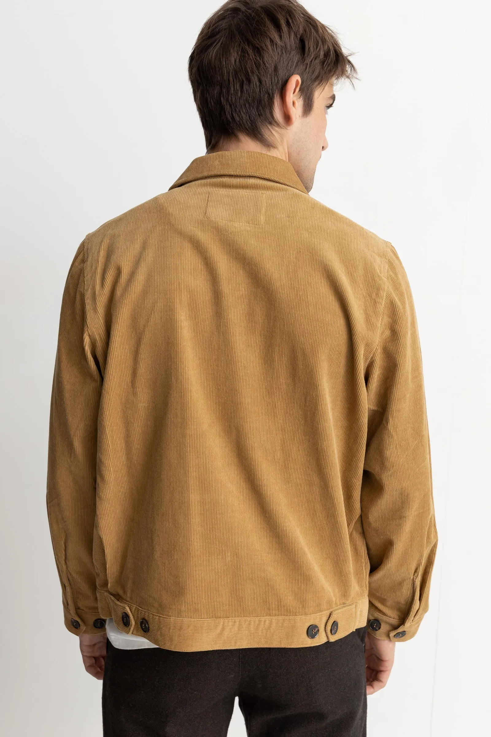 Cord Utility Jacket Camel