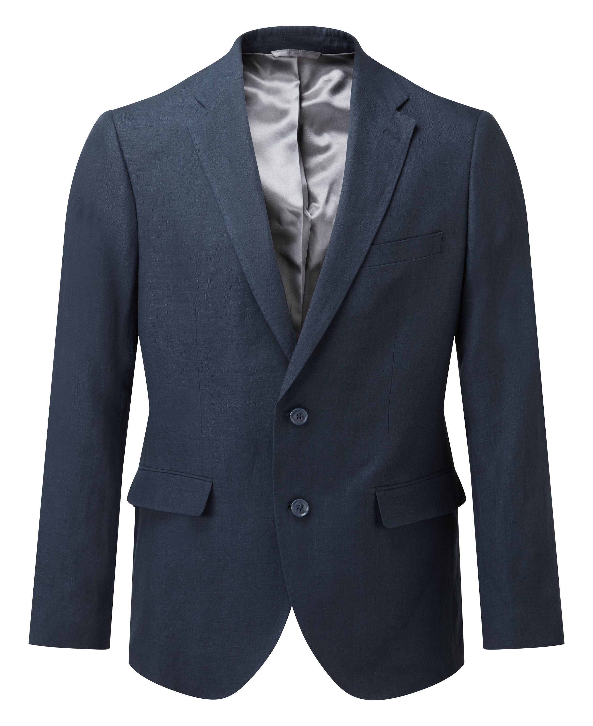 Cowes Linen Jacket                             Navy