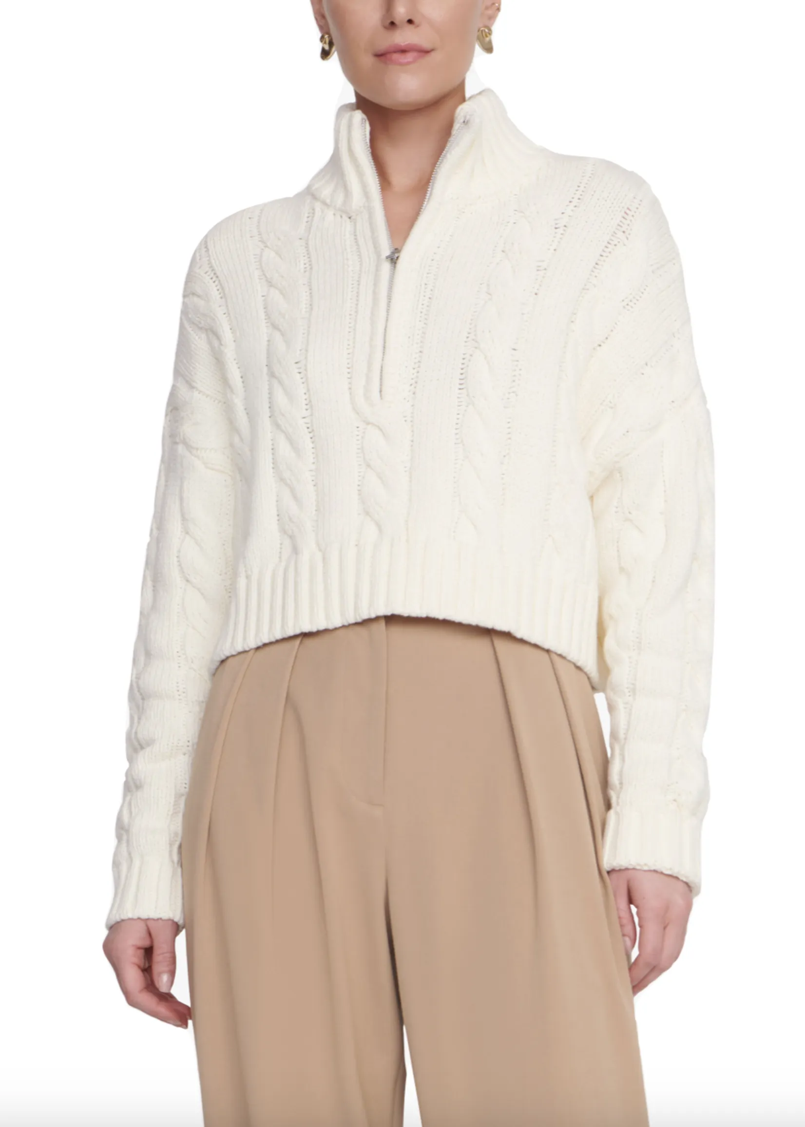 Cropped Hampton Sweater