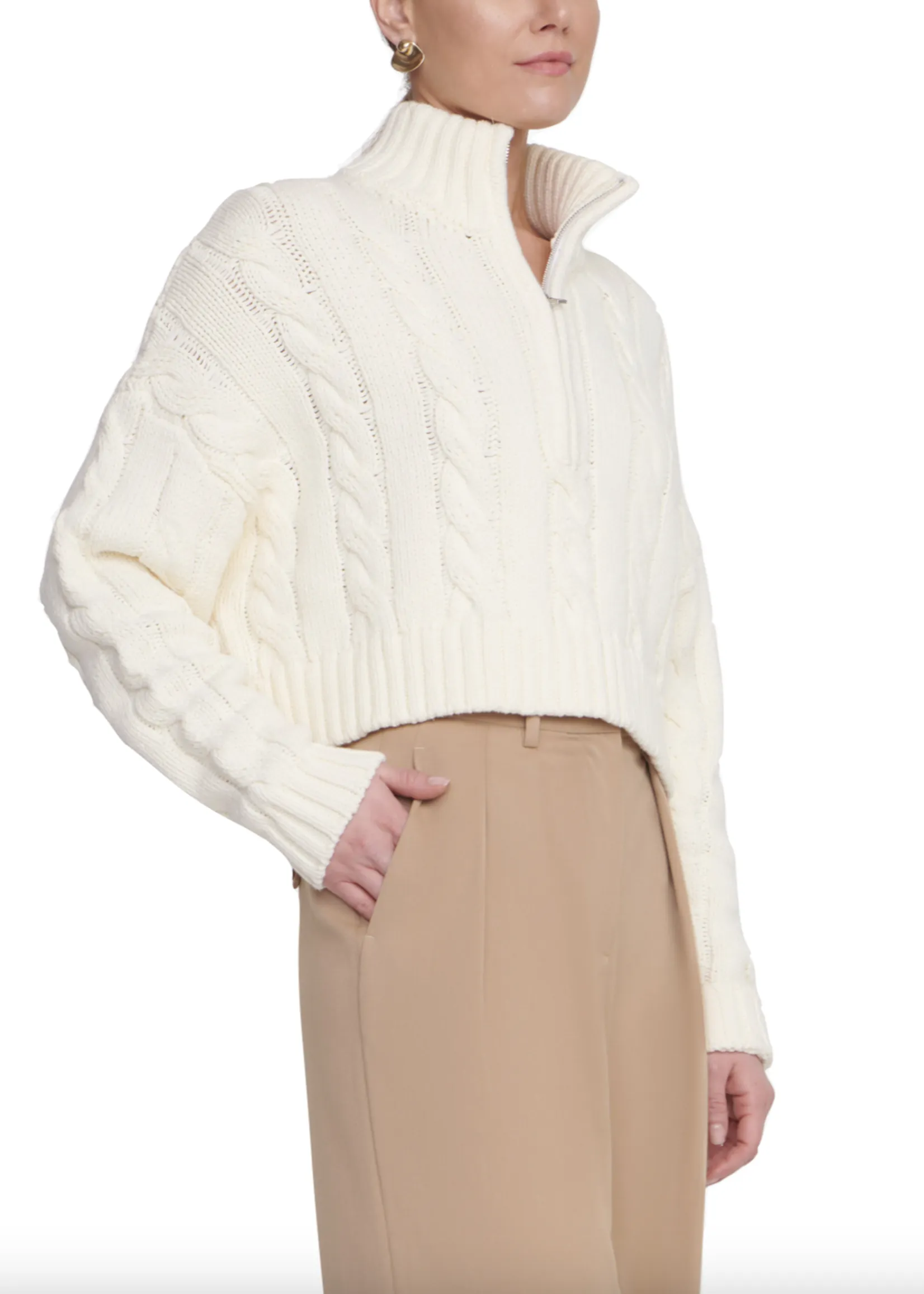 Cropped Hampton Sweater