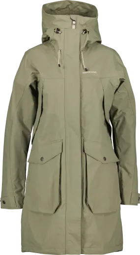 Didriksons Women's Thelma Parka 9 Mistel Green | Buy Didriksons Women's Thelma Parka 9 Mistel Green here | Outnorth