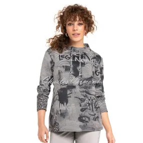 Doris Streich Graffiti Top - Style 395403-93