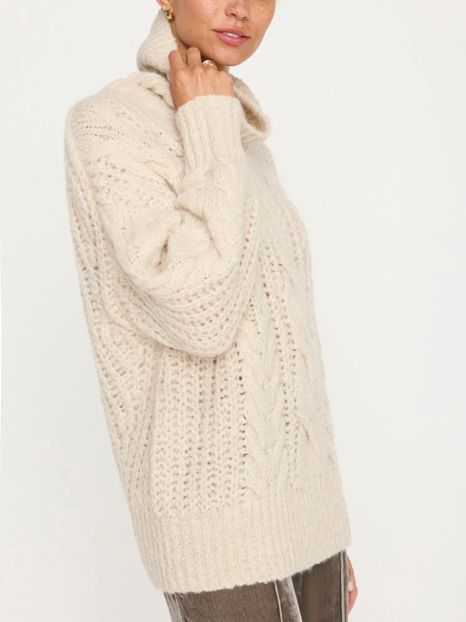 Elden Cable Knit Sweater