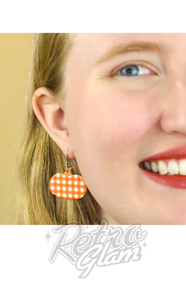 Erstwilder Halloween 2023 Earrings - Pumpkin Drops