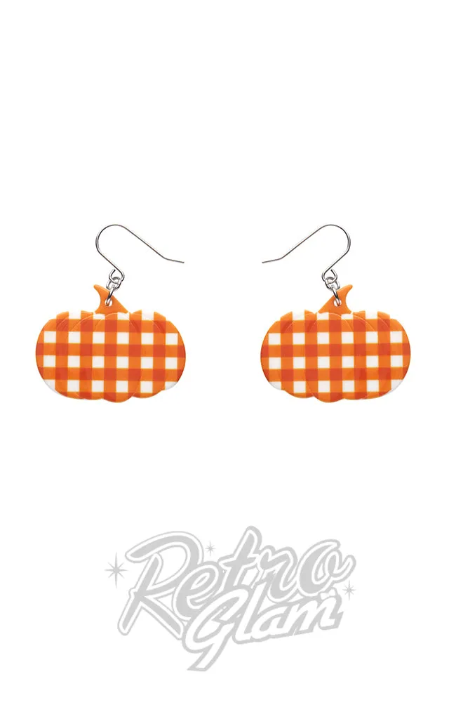 Erstwilder Halloween 2023 Earrings - Pumpkin Drops