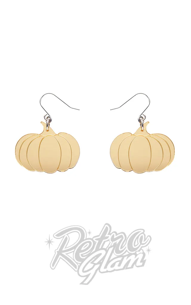 Erstwilder Halloween 2023 Earrings - Pumpkin Drops