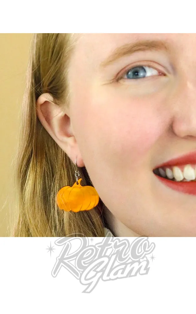 Erstwilder Halloween 2023 Earrings - Pumpkin Drops