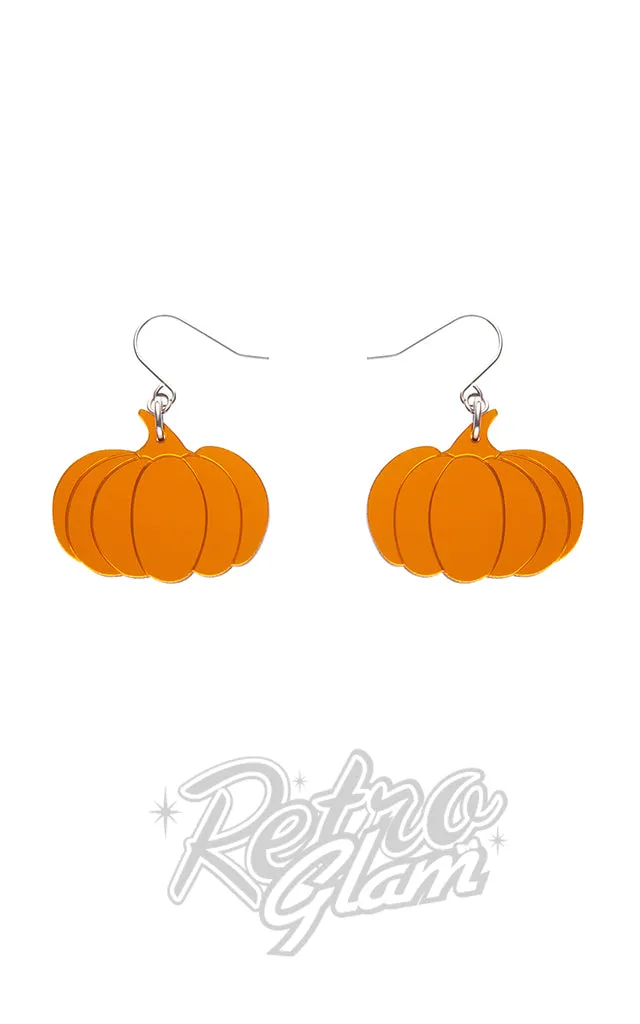 Erstwilder Halloween 2023 Earrings - Pumpkin Drops