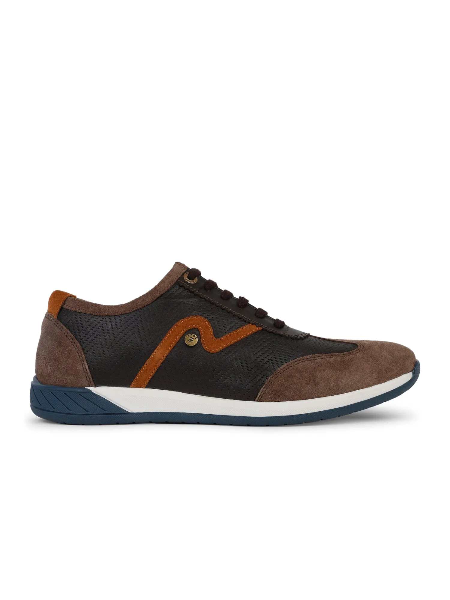 Ezok Men Brown Sneaker Casual Shoes