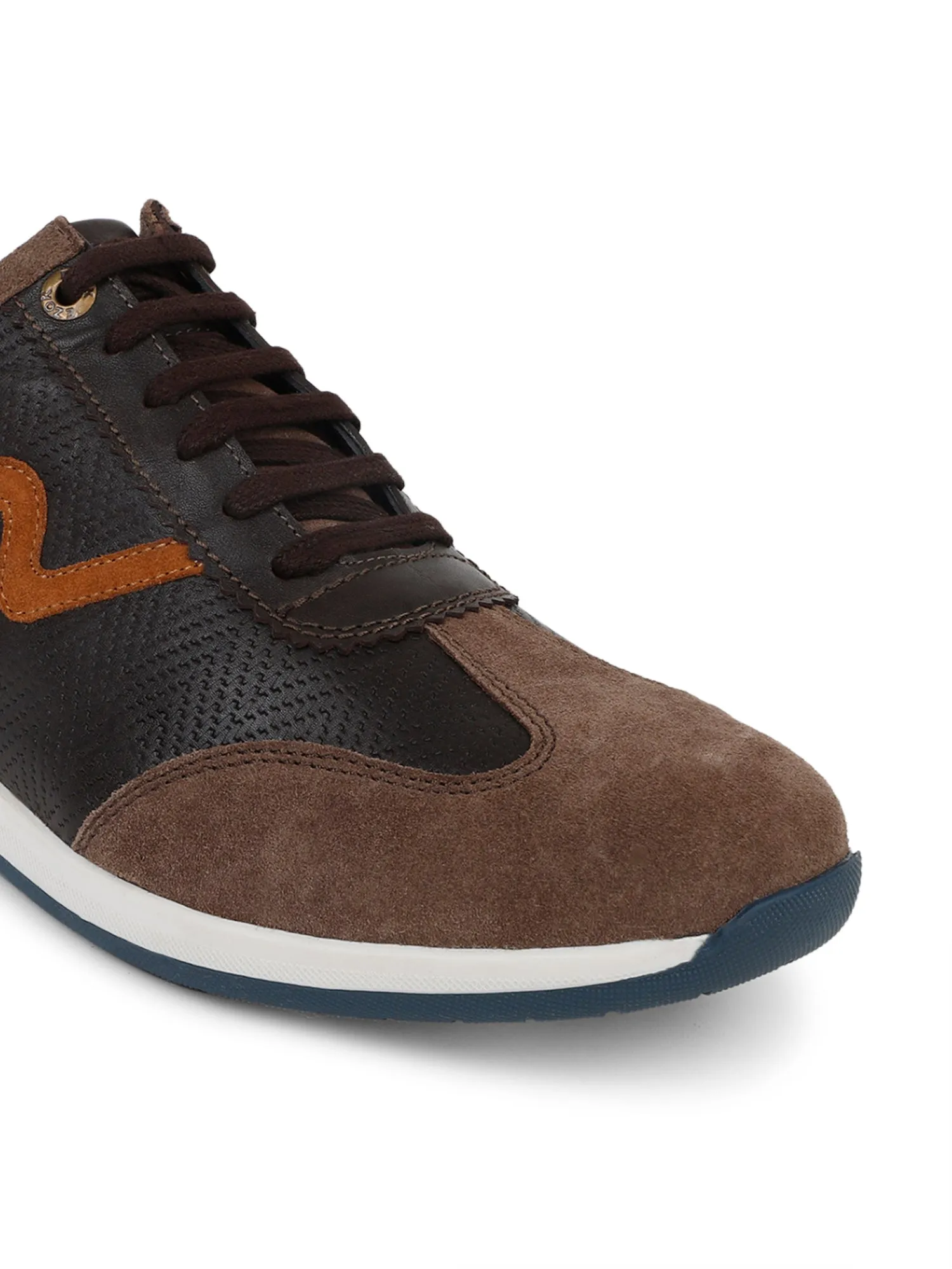 Ezok Men Brown Sneaker Casual Shoes