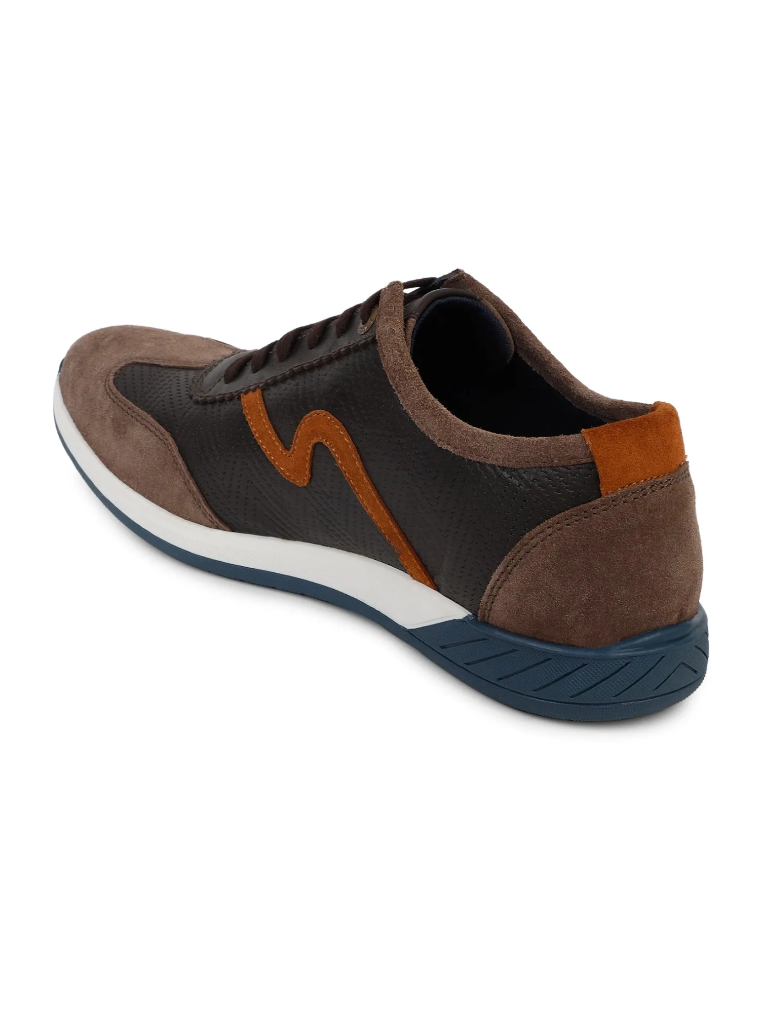 Ezok Men Brown Sneaker Casual Shoes