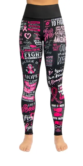 Fight Like a Girl! (Breast Cancer) - Legging