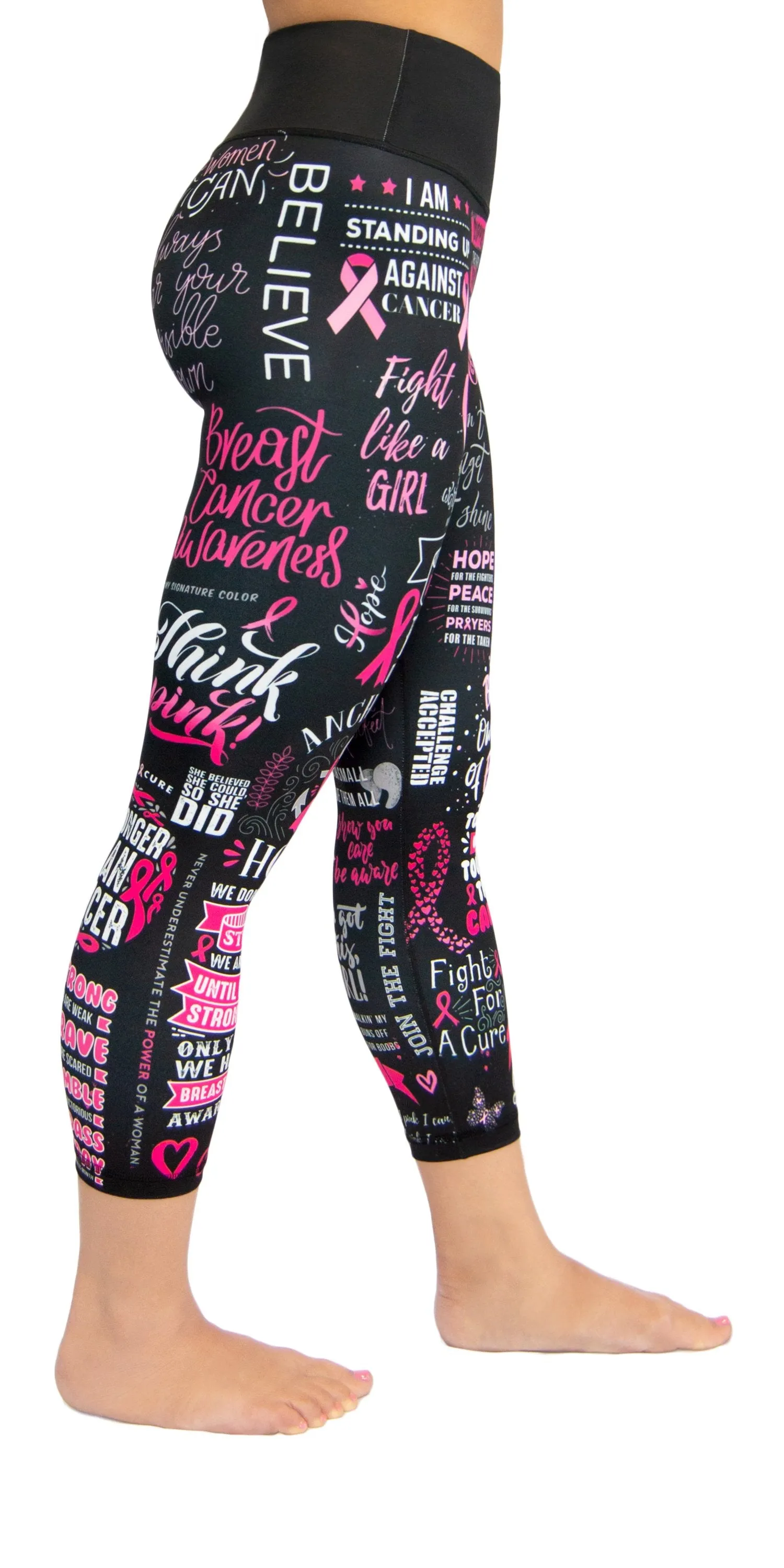 Fight Like a Girl! (Breast Cancer) - Legging