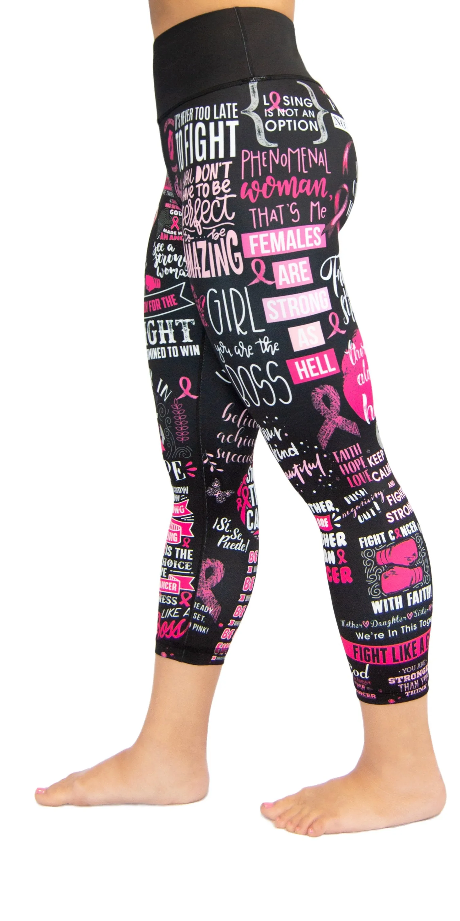 Fight Like a Girl! (Breast Cancer) - Legging