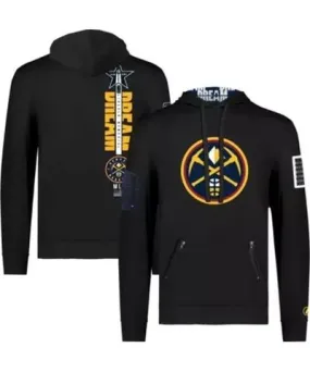 Fisll NBA Unisex x History Collection Denver Nuggets Pullover Hoodie