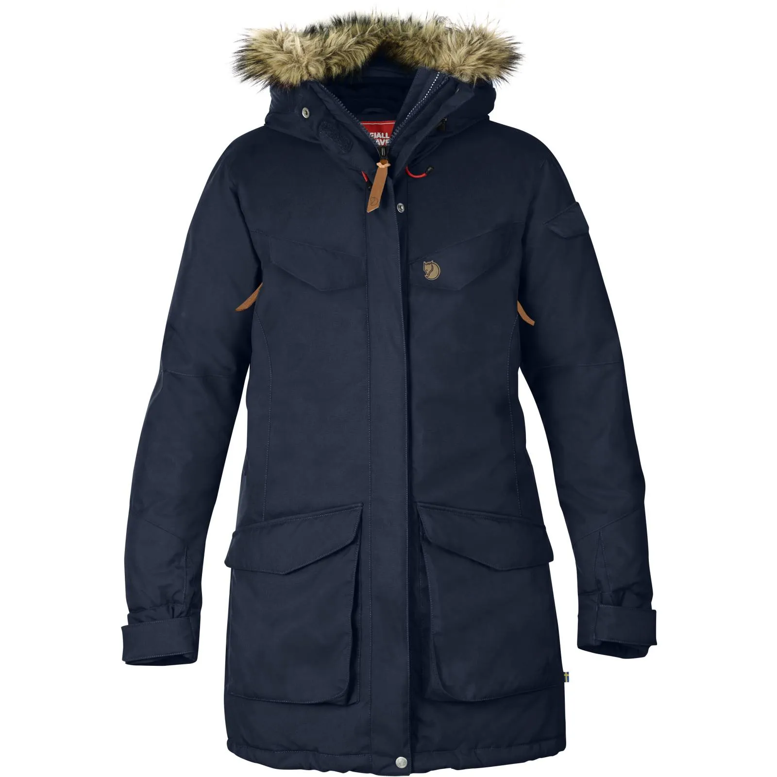 Fjällräven Women's Nuuk Parka Dark Navy | Buy Fjällräven Women's Nuuk Parka Dark Navy here | Outnorth