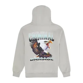 FLASH EAGLE HOOD - GREY