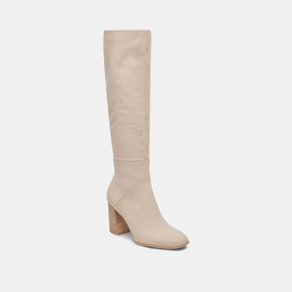 FYNN Boots Sand Nubuck | Knee-High Sand Nubuck Boots– Dolce Vita 6940808872002