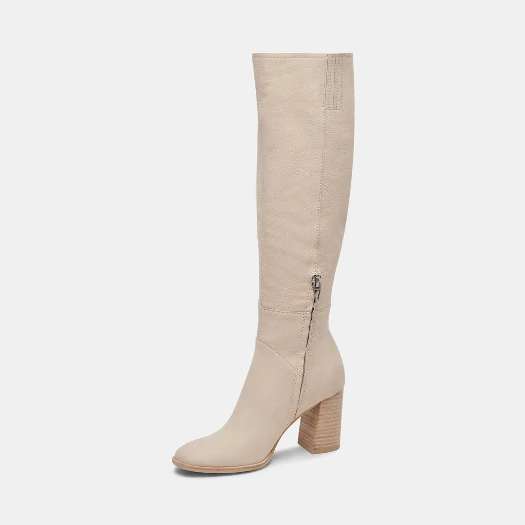 FYNN Boots Sand Nubuck | Knee-High Sand Nubuck Boots– Dolce Vita 6940808872002