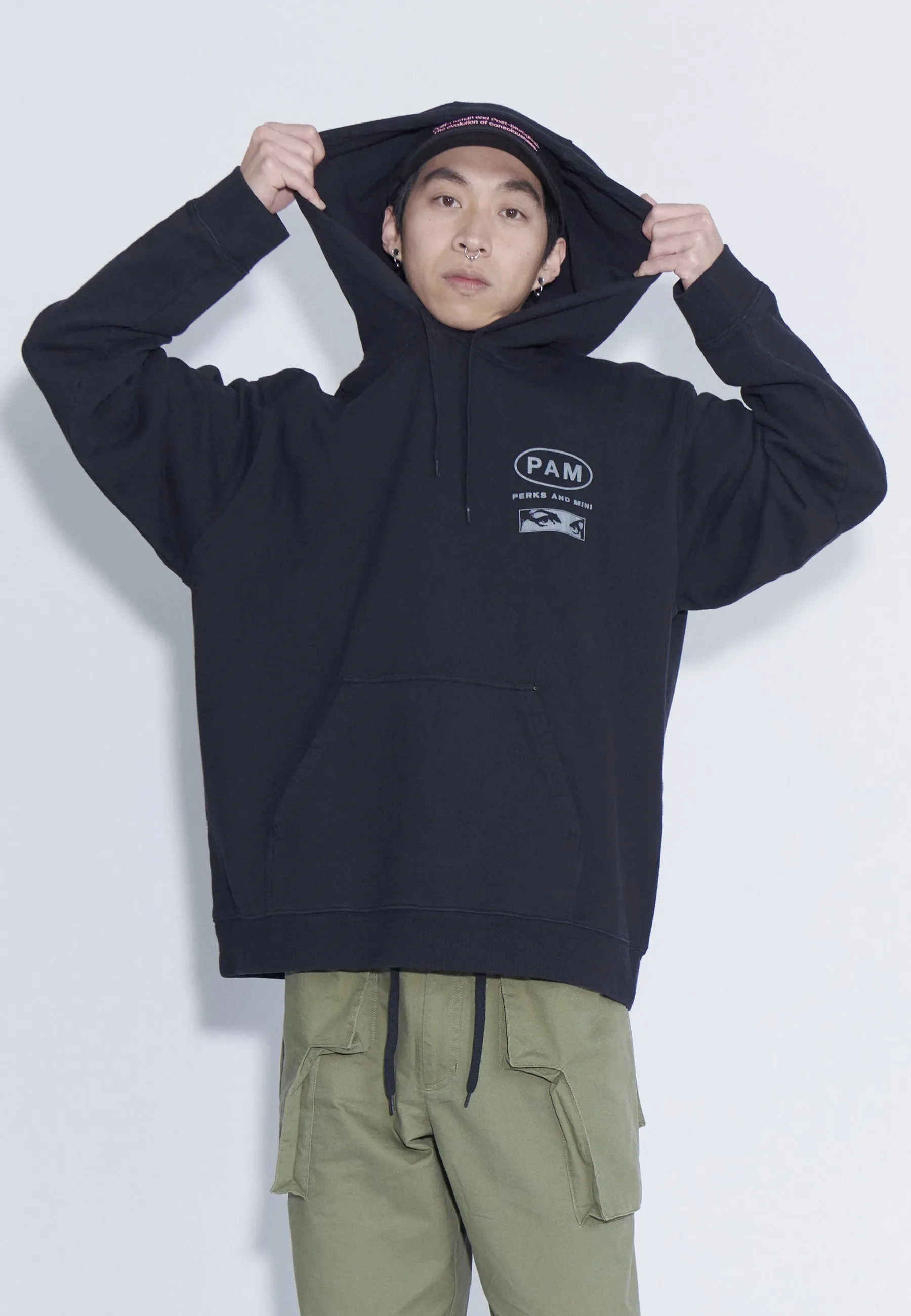 Ginseng Hoodie - black wash