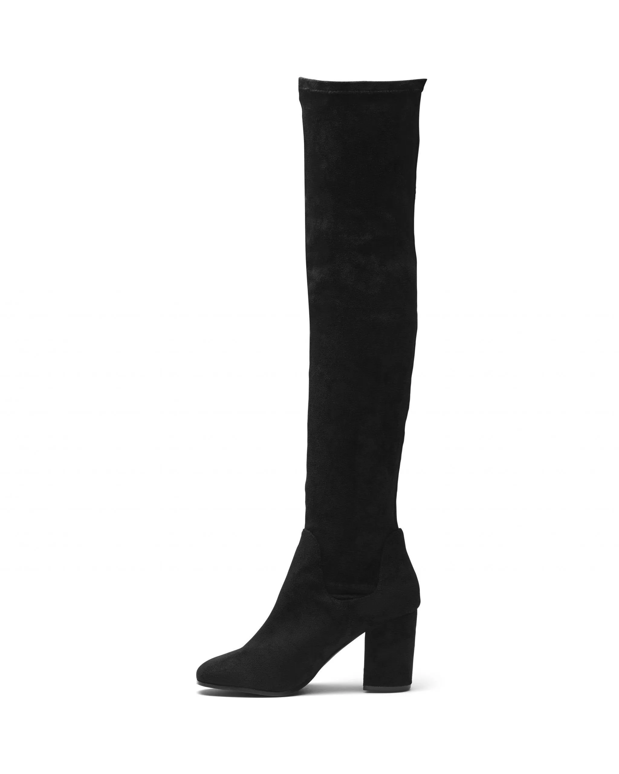 Hanover Tall Boot Black Suede