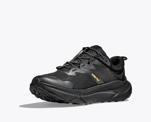 Hoka Men’s Transport Commuter Shoes-Black/Black **Wide Width**