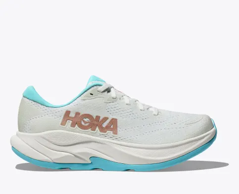 Hoka Women’s Rincon 4 Athletic Shoes-Frost/Rose Gold