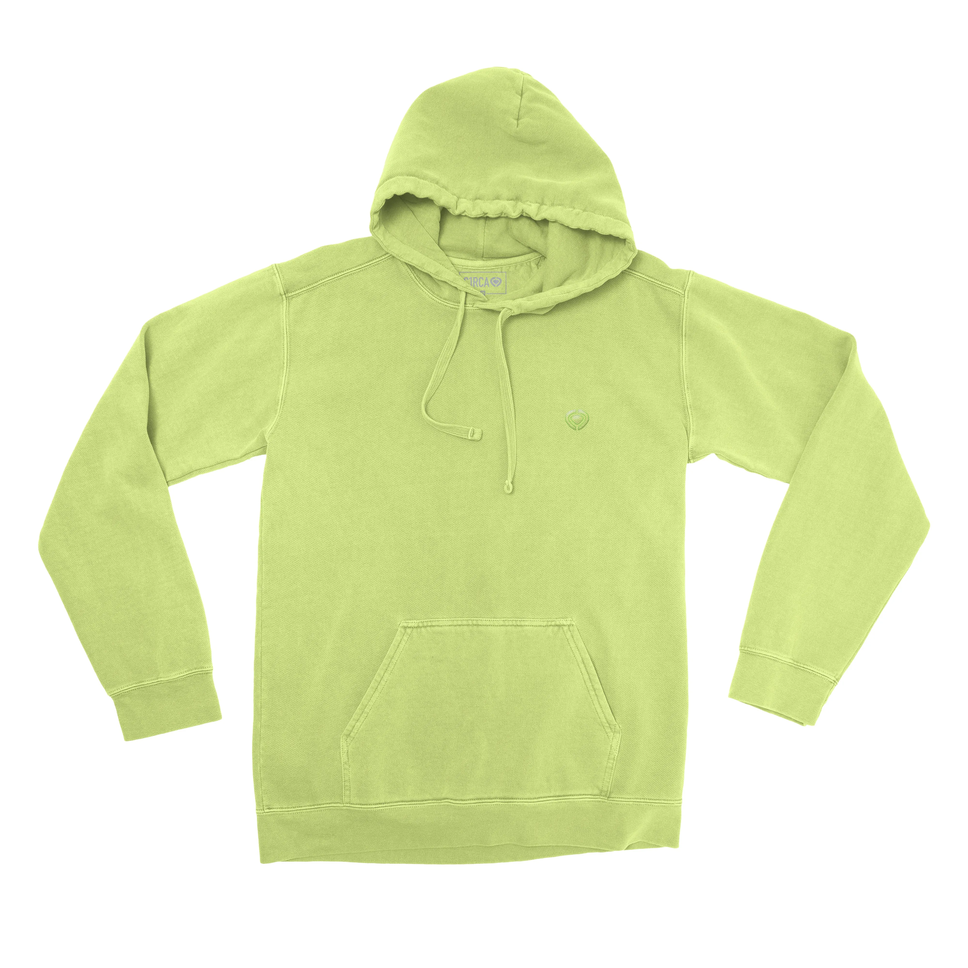 Hoodie MINI ICON Organic - Lime