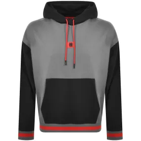 HUGO X RB Dicheck Hoodie Grey