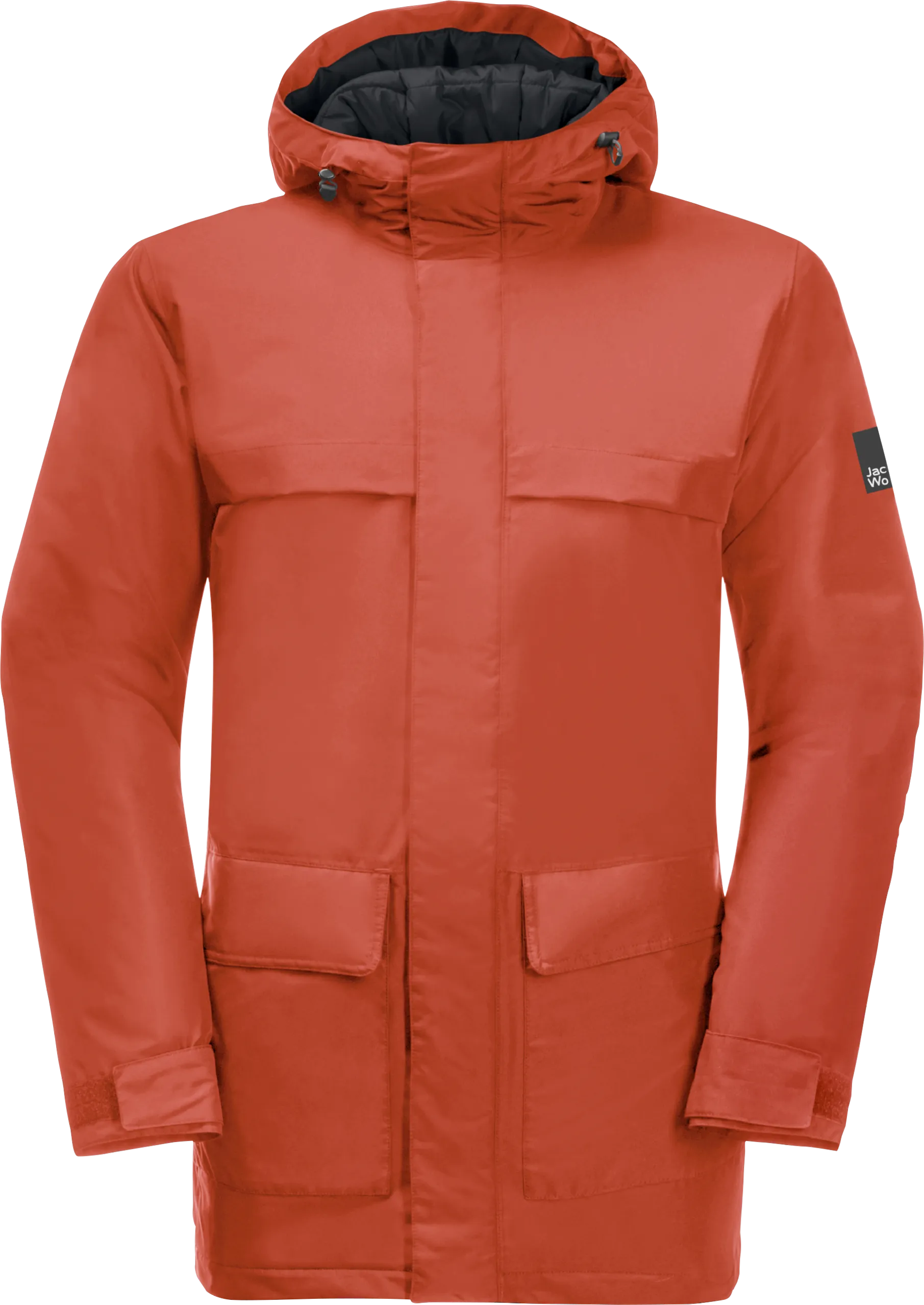 Jack Wolfskin Men's Winterlager Parka Intense Rust | Buy Jack Wolfskin Men's Winterlager Parka Intense Rust here | Out